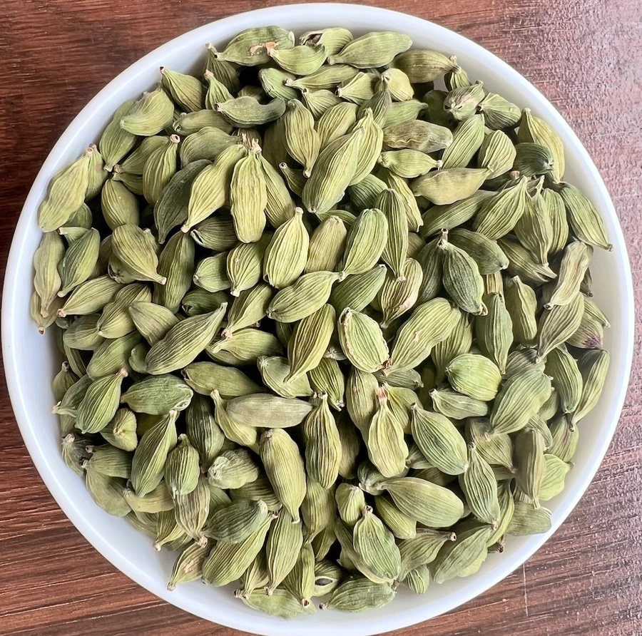 Green Cardamom 6-7 MM from India